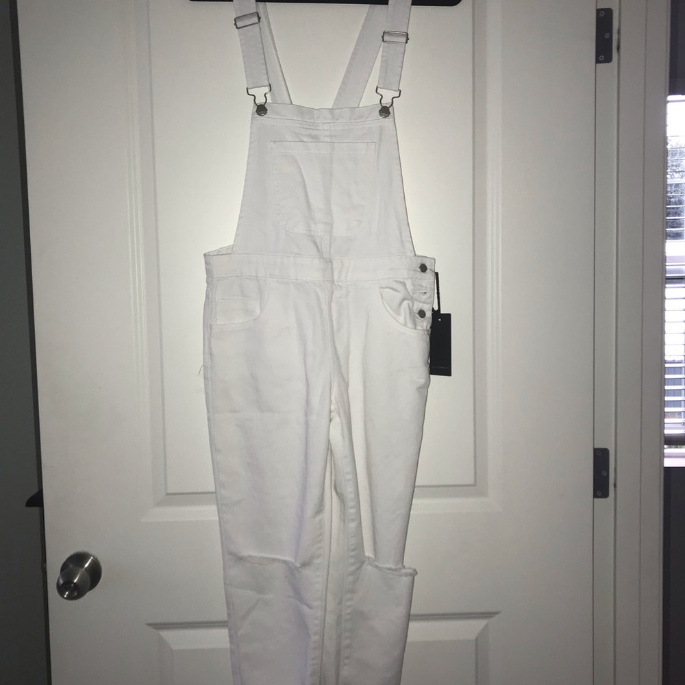 White overalls